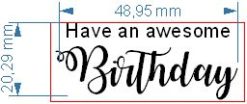 Have an awesome Birthday