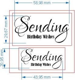Sending Birthday Wishes x 2