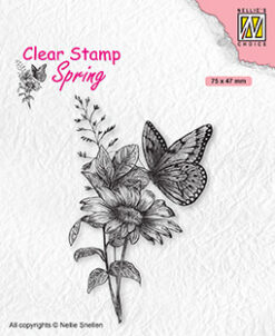 Nelleis Clear Stamps - Spring - Butterfly