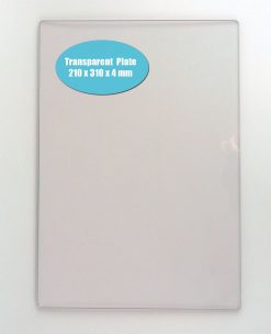 Nellies Transparent Plate for PressBoss Pro - NPBT002  4mm