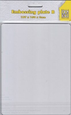 Nellies Embossing Plate B - APB001