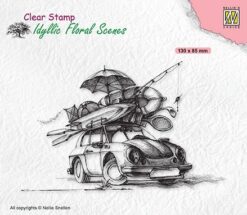 Nellies Clear Stamp - Idyllic Floral Scenes - Summer vacation  IFS038