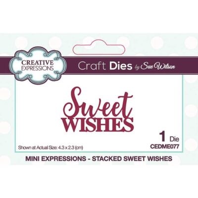 Creative Expressions - MiniExpressions - Sweet Wishes - CEDME077