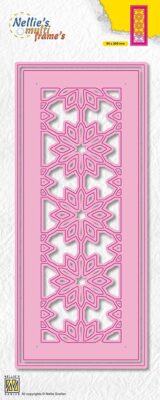 Nellies Multi Frame Dies - Slim Lines - Stars - MFD146