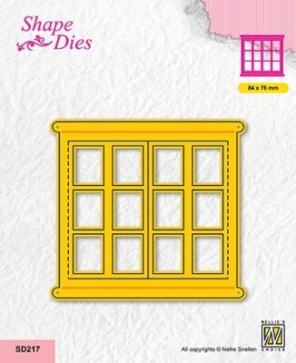 Nellies Shape Dies - Open Window 2 - SD217