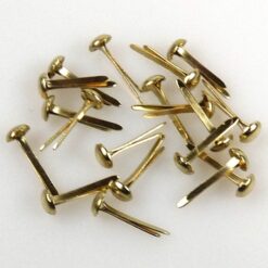 Nellies Floral Brads -  Brads Gold