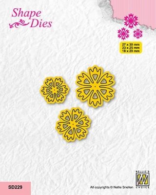 Nellies Shape Dies - Flowers8 - SD229