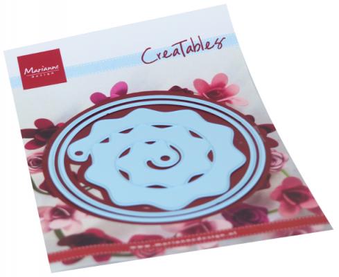 Marianne Creatables - Basic Circle Box & Flower - LR0672