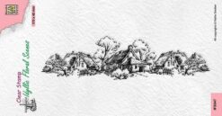 Nellies Clear Stamps - Idyllic Floral Scenes - Nostalgic House - IFS047