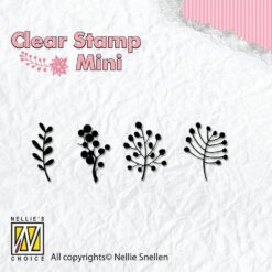Nellies Clear Stamp Mini - Berries - MAFS006