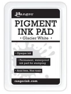 Ranger Pigment Ink Pad - Glacier White - RPP43089